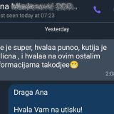 Fotografija utiska kupca