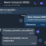 Fotografija utiska kupca