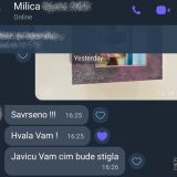 Fotografija utiska kupca