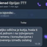 Fotografija utiska kupca