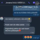 Fotografija utiska kupca