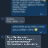 Fotografija utiska kupca