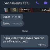 Fotografija utiska kupca