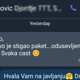 Fotografija utiska kupca