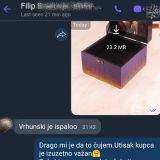 Fotografija utiska kupca