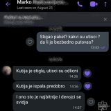 Fotografija utiska kupca
